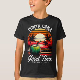 T-shirt Punta Cana Famille Chemise de vacances République