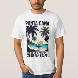 T-shirt Punta Cana Paradis Dominicain