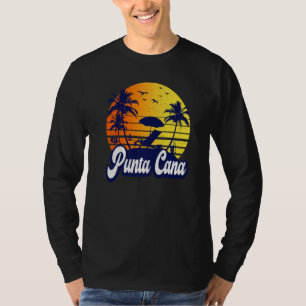 T-shirt Punta Cana République dominicaine Plage au coucher