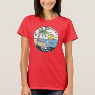 T-shirt Punta Cana République Dominicaine Vintage