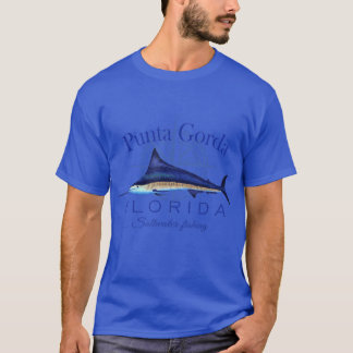 T-shirt Punta Gorda Floride Voilier Billfish pêche en eau 