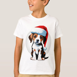T-shirt Puppy Claus Charme de Noël