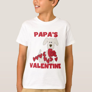 T-shirt Puppy Dog Papa's Valentine
