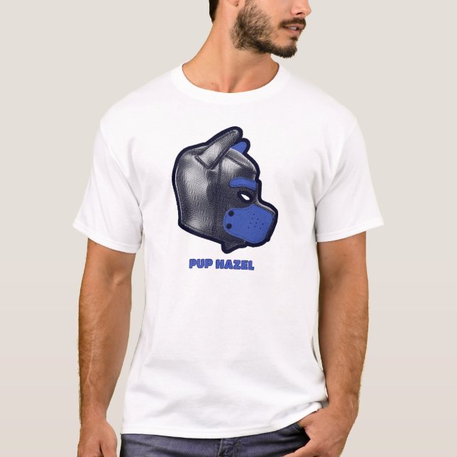 T-shirt Puppy hood blue (Devant)