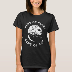 T-shirt Pure De Coeur Fou De Citations Drôles Fantaisie 