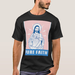 T-shirt Pure Foi Jésus Christ Eglise Religion Catholique