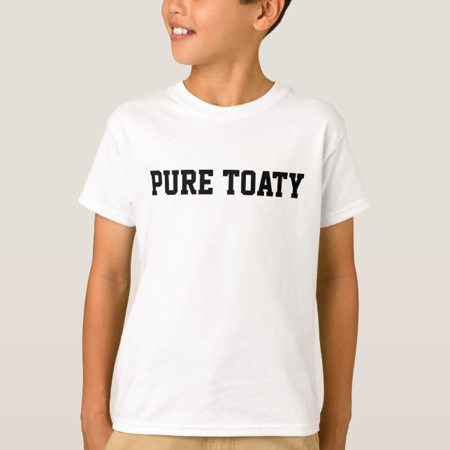 T-shirt Pure Toaty Scottish dit (Devant)