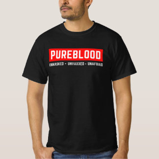 T-shirt Pureblood non masqué sans peur