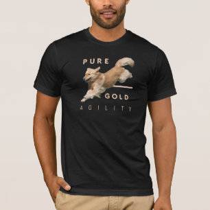 T-shirt 'PureGold d'agilité de golden retriever