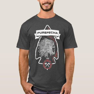 T-shirt Purepecha Tribe Indigène Mexicain Fière des ténèbr
