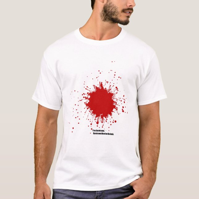 T-shirt Purge d'hommes de karaté sur l'intérieur (Devant)