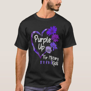 T-shirt Purge Pour Les Enfants Militaires Tournesol Milita