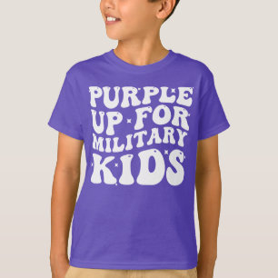 T-shirt Purge super Pour Enfants Militaires Enfants Milita