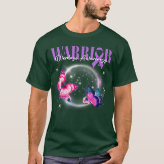 T-shirt purple Butterflies