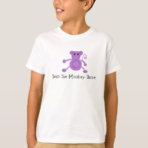 T-shirt Purple Monkey - Danse du singe