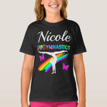 PURPLE RAINBOW GYMNASTICS CONCEPTION DE FILLES