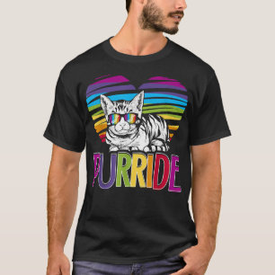 T-shirt Purride LGBT Gay pride Cat LGBTQ Pride Mois 2019