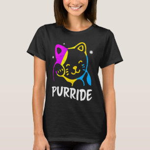 T-shirt Purride LGBT Gay pride Chat Femmes Hommes