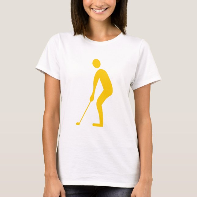 T-shirt Putage - Ambre (Devant)