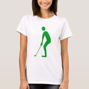 T-shirt Putage - Vert laiton