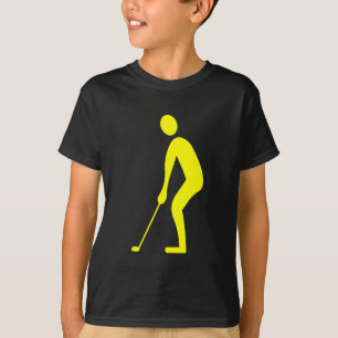 T-shirt Putting - Jaune