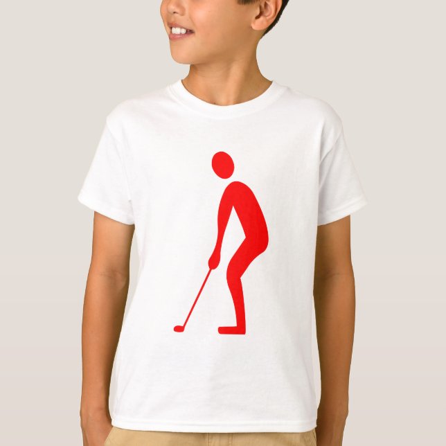 T-shirt Putting - Rouge (Devant)