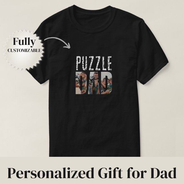T-shirt Puzzle Dad (Puzzle Dad T-Shirt)