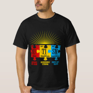 T-shirt Puzzle de sensibilisation sur l'autisme Élément ch