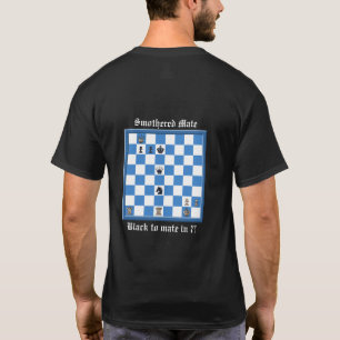 T-shirt Puzzle d'échecs maté