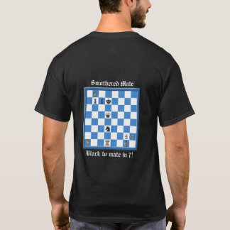 T-shirt Puzzle d'échecs maté