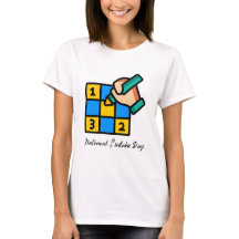 Puzzle Sudoku coloré Illustration T Chemise