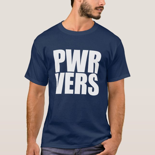 T-shirt PWR VERS (Devant)