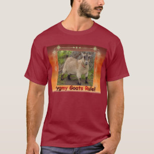 T-shirt pygméen de règle de chèvres