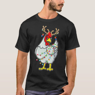 T-shirt Pyjama de Noël Reindeer Antlers