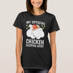 T-shirt Pyjama de sommeil officiel Nuits Dodo Pyjama Poule