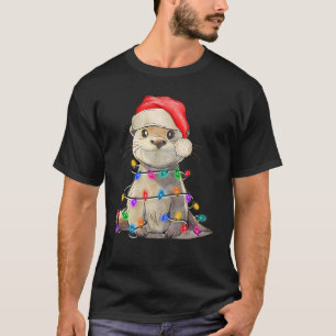 T-shirt Pyjama Xmas Arbre de Noël à la lueur
