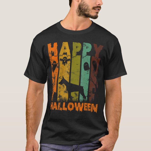 T-shirt Pyjamas de groupe correspondant Costume d'Hallowee (Devant)