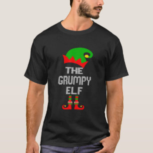 T-shirt Pyjamas de Noël des elfes correspondant à la famil