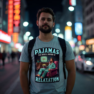 T-shirt Pyjamas, L'Uniforme De Relaxation Ultime - Confort