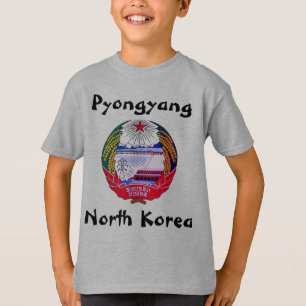 T-shirt Pyongyang, Corée du Nord (RPDC) Royaume ermite
