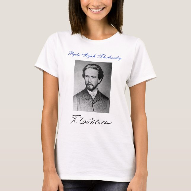 T-SHIRT PYOTR ILYICH TCHAIKOVSKY (Devant)