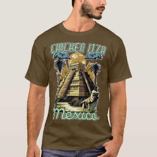 T-shirt Pyramides de Chichen Itza Mexique