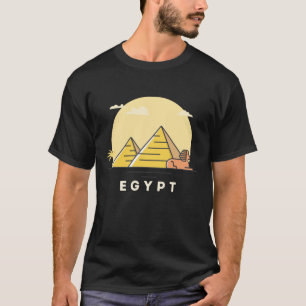 T-shirt Pyramides Égyptiennes, Grande Pyramide De Gizeh
