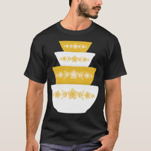 T-shirt Pyrex Golden Butterfly Bowls