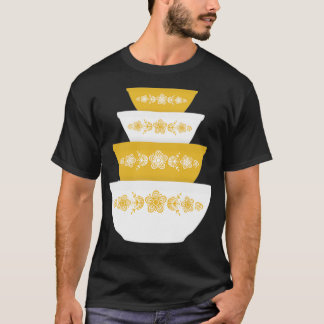 T-shirt Pyrex Golden Butterfly Bowls