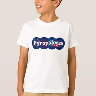 T-shirt Pyropalooza badine la pièce en t
