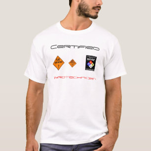T-shirt Pyrotechnician certifié