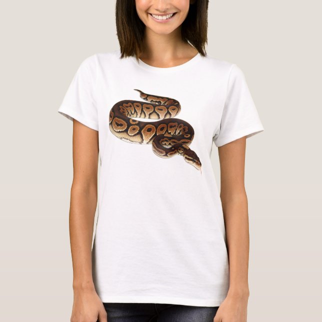 T-shirt Python de boule de cannelle (Devant)