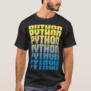 T-shirt Python Fun Programmer Data Scientifique et Machine