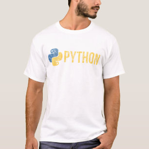 T-shirt Python Programmer style rétro